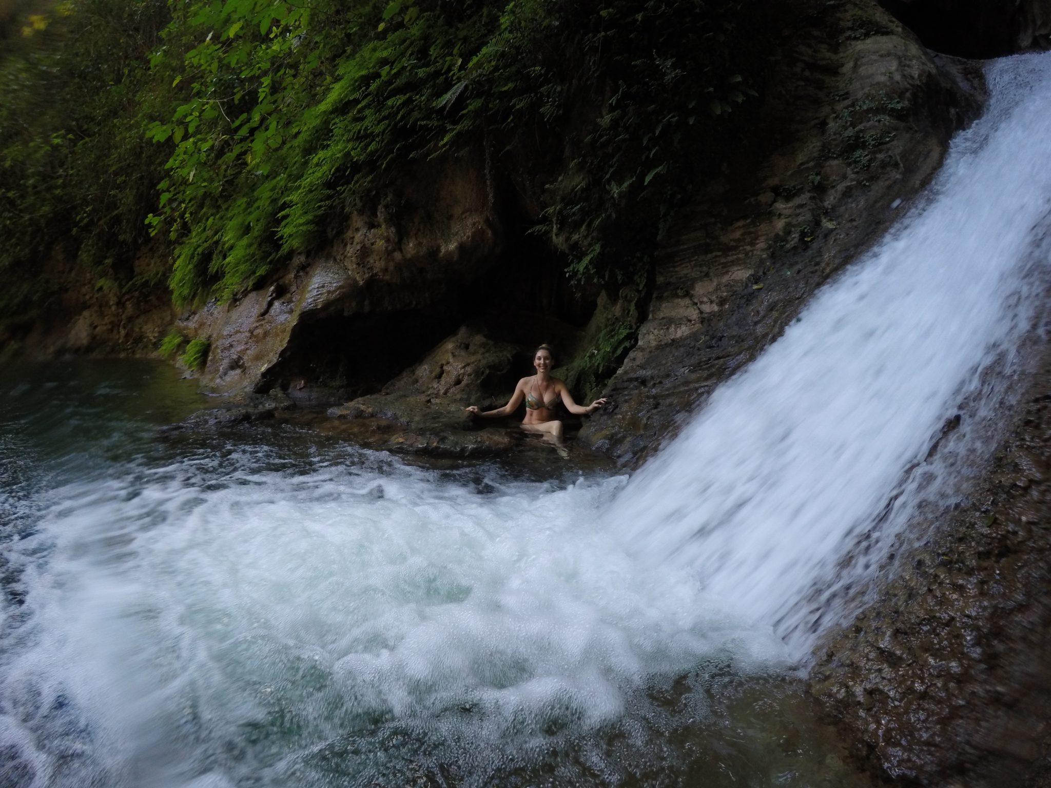 Trinidad, hiking, waterfall