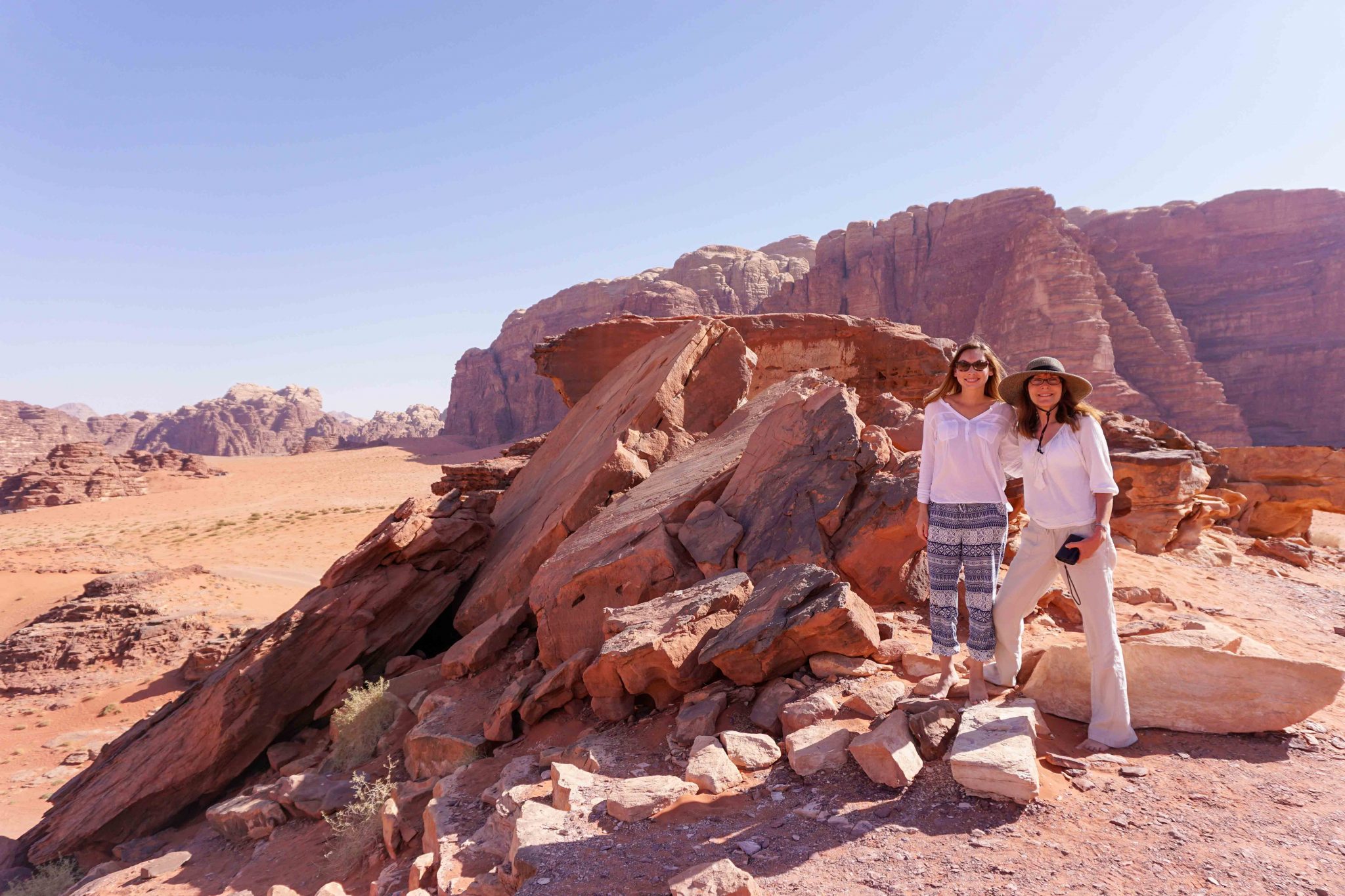 wadi rum landscape, jordan