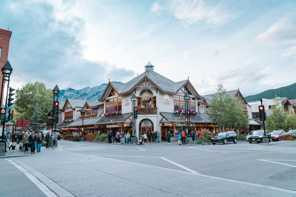 Banff town, Alberta 