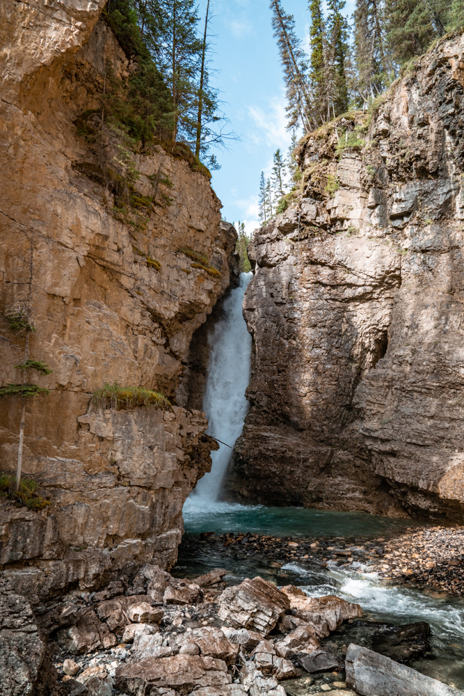 Johnston Canyon Upper Falls