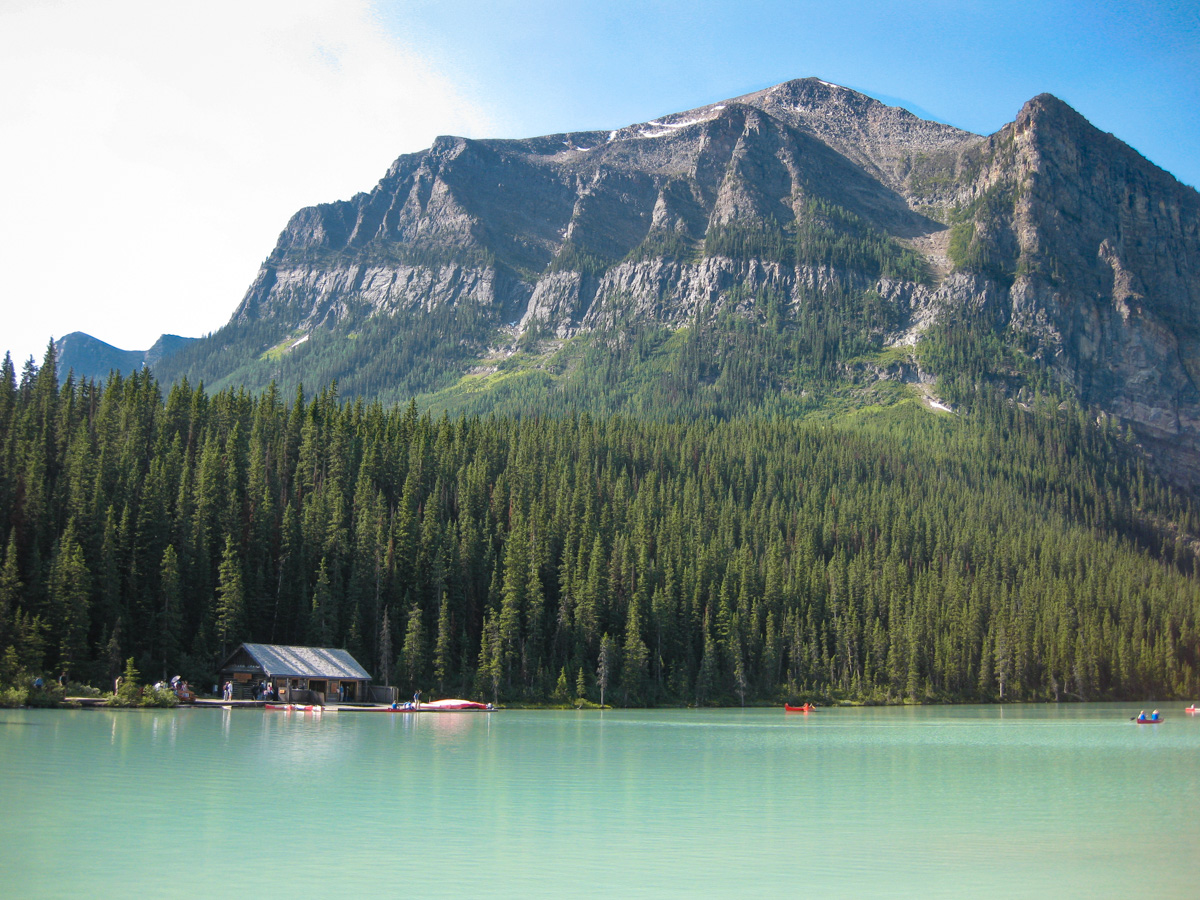 Lake Louise Canoe rental