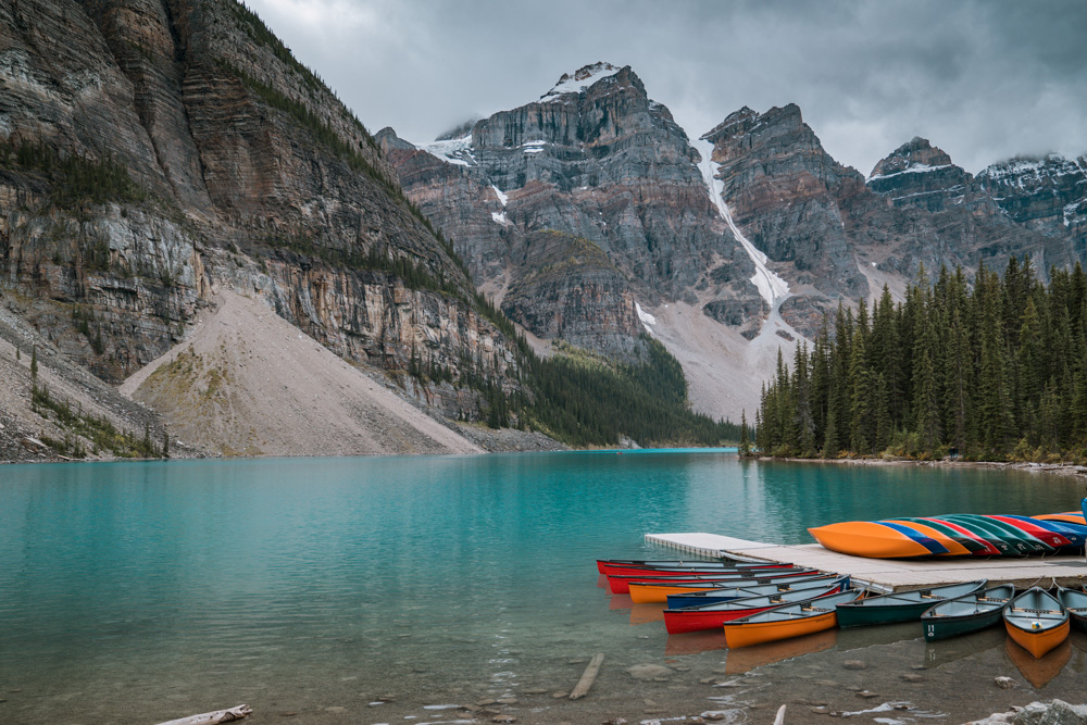 Moraine Lake Canoes