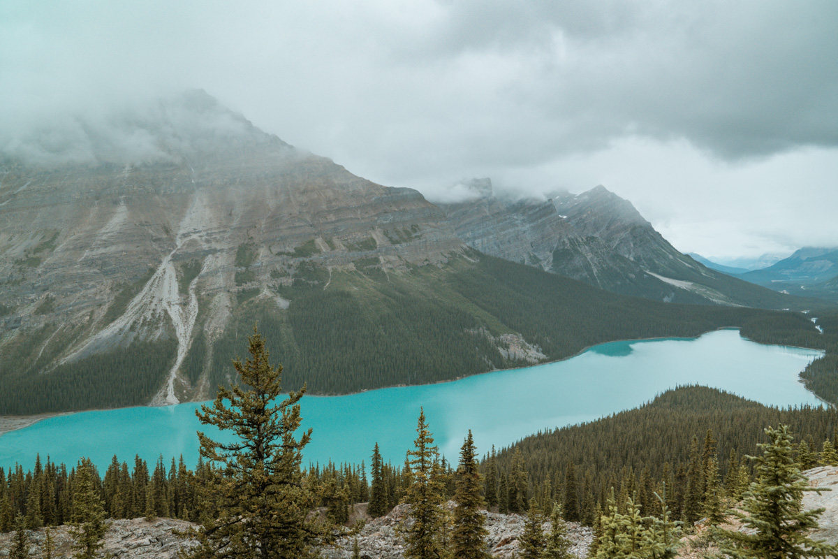 Peyto Lake Banff Nation