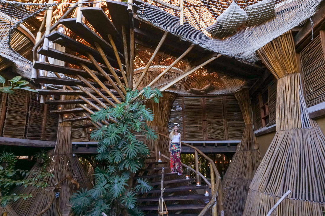 Azulik Tulum staircase
