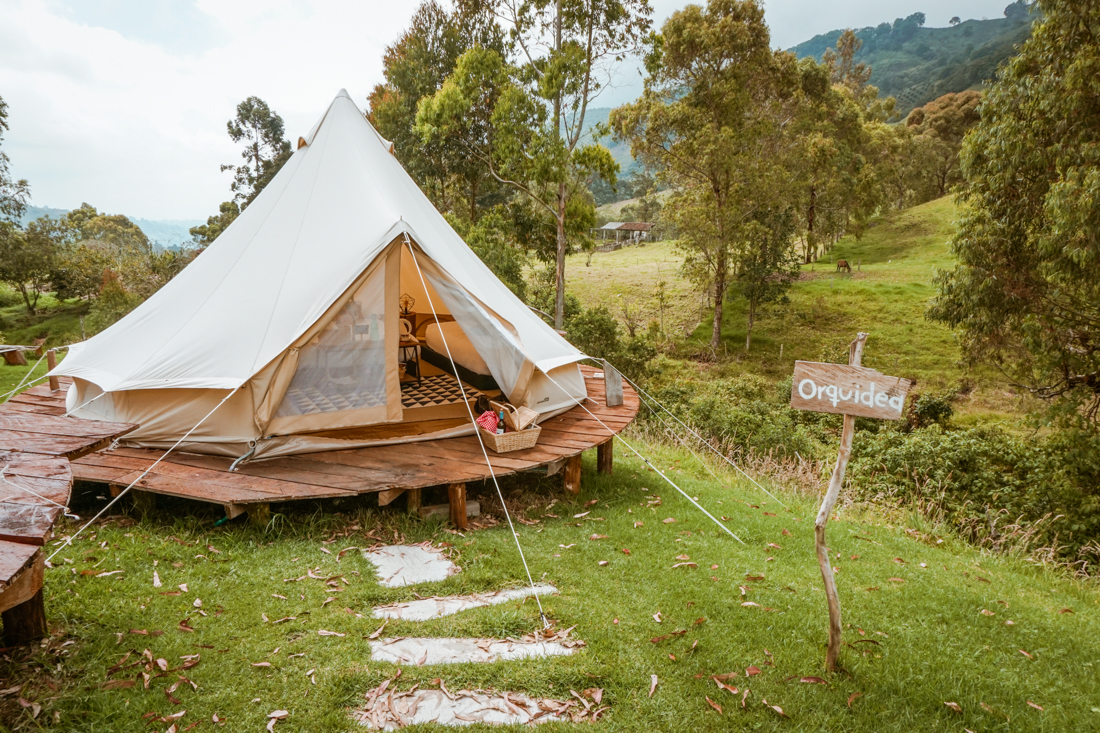 Glamping Lumbre tent Salento