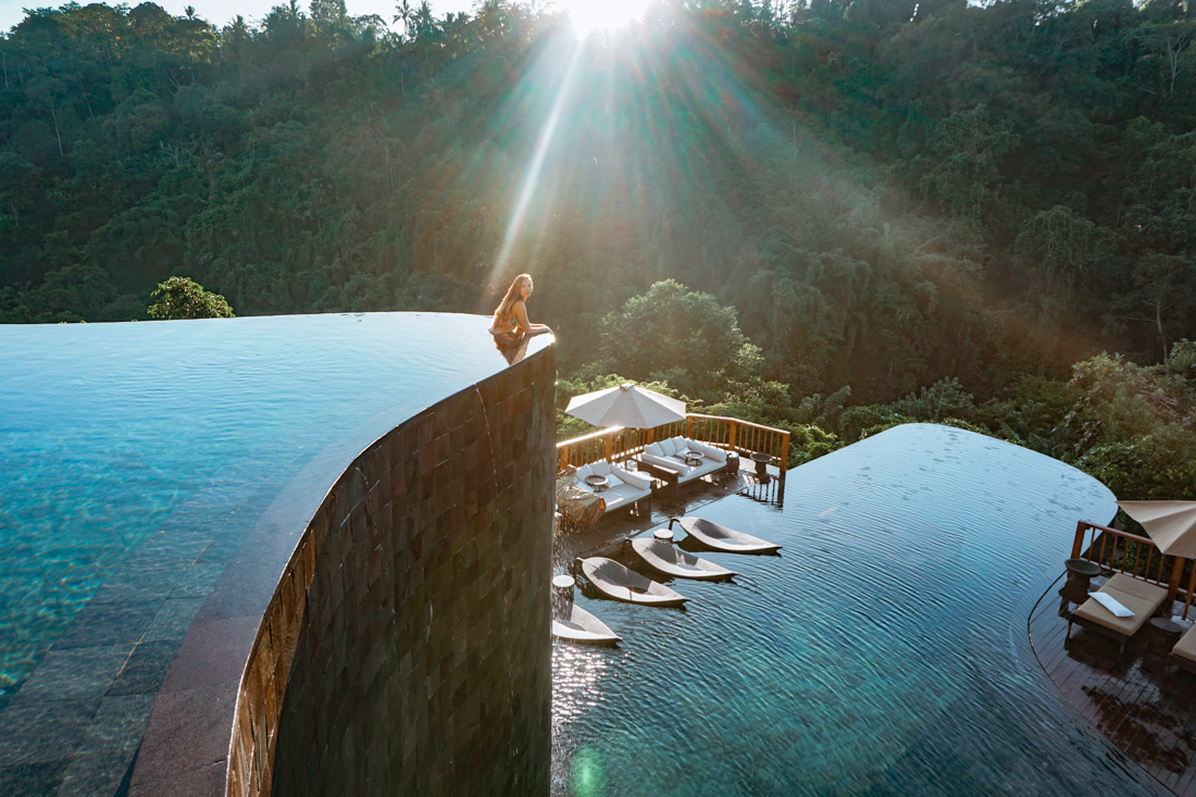 Hanging Gardens Ubud pool