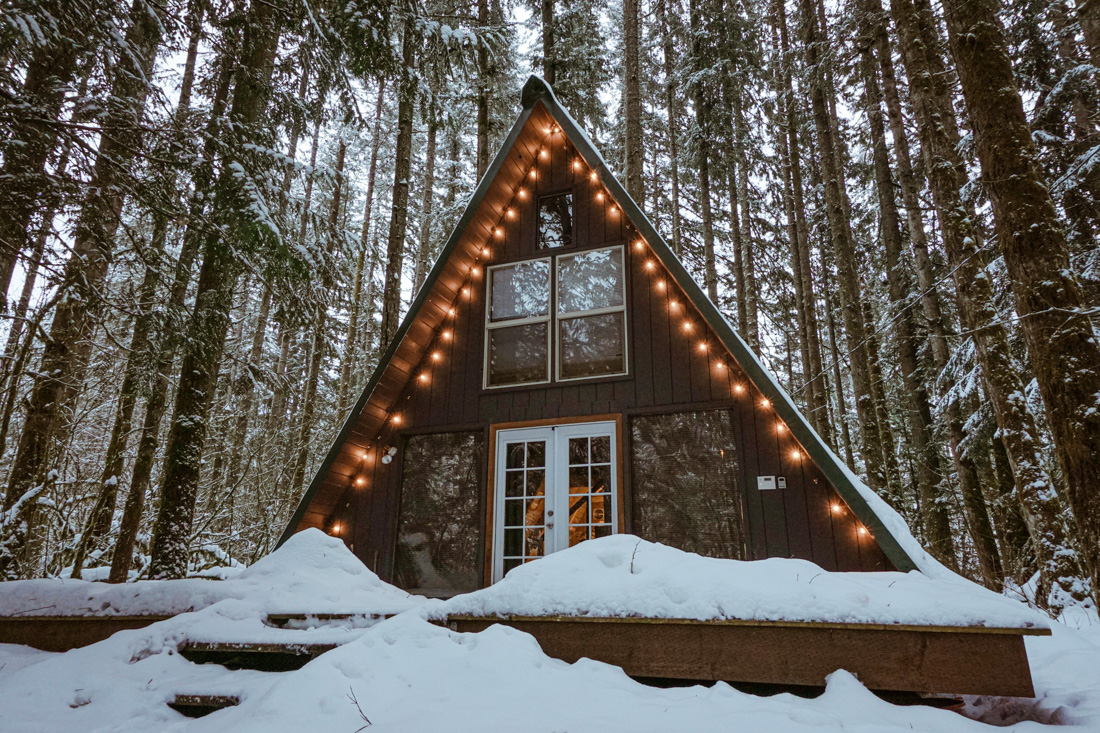 Tye Haus A frame Stevens Pass Washington
