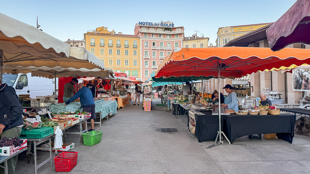 Ajaccio farmers market
