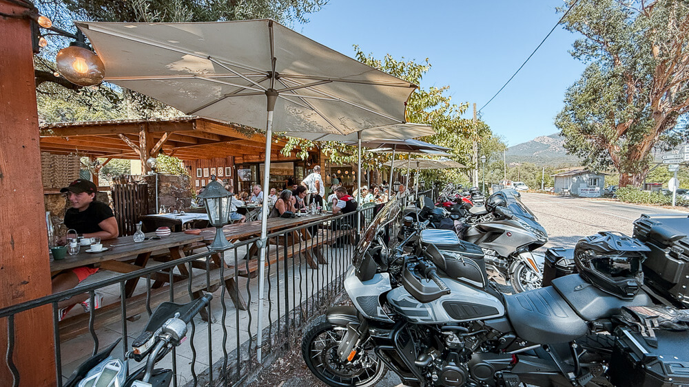 La Ciucciarella restaurant Vallée du Fangu Corsica